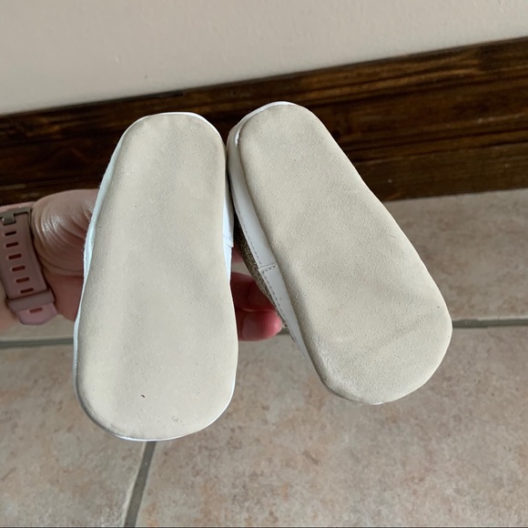 JC Penny Gold Baby Boots Size 1 - Picture 4 of 5